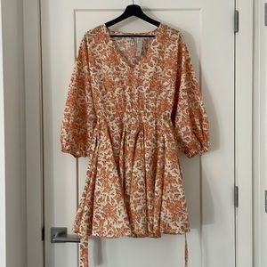 River Island flower dress